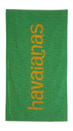 Strandlaken Havaianas Logo Towel Green/Yellow