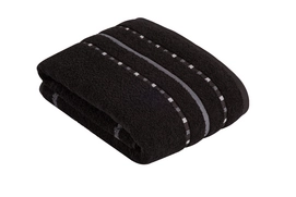 Bath Towel Vossen Atletico Black (100 x 150 cm)