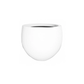 Bloempot Pottery Pots Essential Jumbo Orb S Glossy White 87 x 73 cm