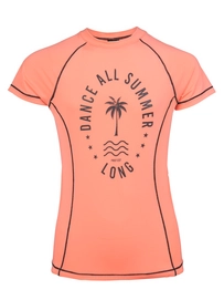 Zwemshirt Protest Girls Twix Rashguard Coral Blaze