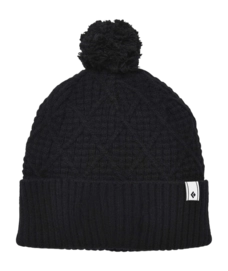 Mütze Black Diamond Cable Cuff Pom Beanie Black