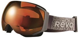Skibril REVO Wordsmith Grey / Orange Solar