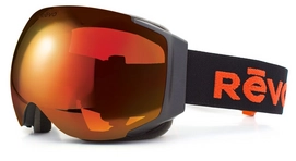 Ski Goggles REVO Loki Black / Orange Solar