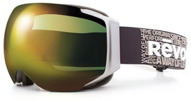 Skibril REVO Wordsmith Dark Grey / Greenwater