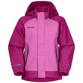 Jacke Bergans Knatten Lite Cerise Cerise Jam Kinder
