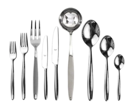 Bestekset Mepra Acqua Zilver (75-delig)