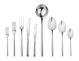 Cutlery Set Mepra Levantina Silver (75-delig)
