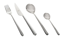 Cutlery Set Mepra Linea Silver (24 pc)