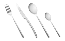 Cutlery Set Mepra Mosella Silver (24 pc)