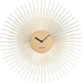 Uhr Karlsson Peony Steel Gold 45 cm