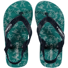 Flip Flops O'Neill Team Lil Green-Blue Slate Kinder