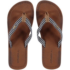Tong O'Neill Woven Strap Black White 1
