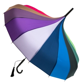 Regenschirm Blooming Brollies Pagoda Multi