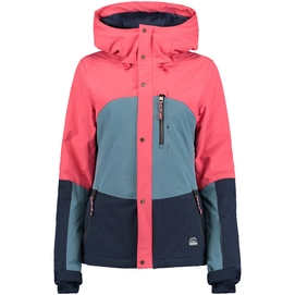 Ski Jas O'Neill Coral Women Hibiscus Red