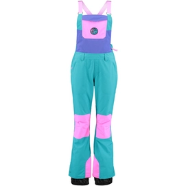 Skibroek O'Neill 88' Shred Bib Women Neon Pink
