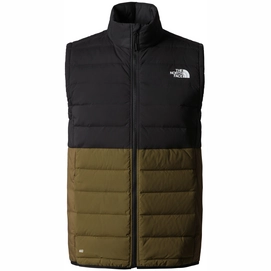 Bodywarmer The North Face Men Belleview Stretch Down Vest TNF Black-Military Olive