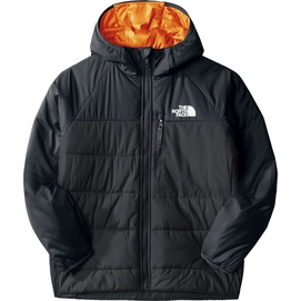 Jacket The North Face Boys Reversible Perrito Jacket New Taupe Green TNF-Black-M