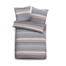Bettwäsche Biberna Alexander Blau Jersey