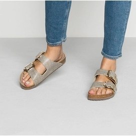 Sandaal Birkenstock Women Arizona Big Buckle Ceramic Pattern Blue Narrow Led