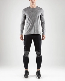 Longsleeve Craft Men Breakaway LS Tee  Dark Grey Melange Black