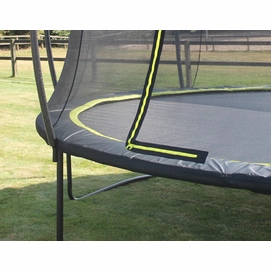 Trampoline EXIT Toys Silhouette 305 Lime Safetynet