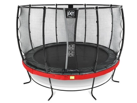 Trampoline EXIT Toys Elegant 366 Red Safetynet Deluxe