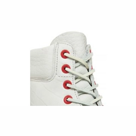 Timberland Mens 6" Premium Boot White Cardinal Exotic