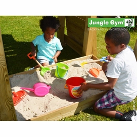 Speelset Jungle Gym Jungle Cubby + Bridge Fuchsia