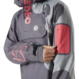 Ski Jas Oakley Mens Snow Shell Anorak Electric Blue