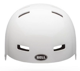 8---bell-span-youth-bmx-skate-helmet-gloss-white-front