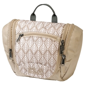 Kulturbeutel Jack Wolfskin Caddie Sand Dune Geometric Leaves