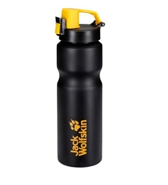 Wasserflasche Jack Wolfskin Sport Bottle Grip 0,75 Black