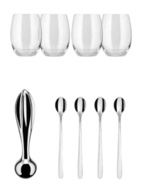 Cocktail Accessoire Set Alessi The Player (9-Delig)