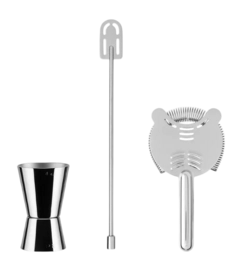 Cocktail Accessoire Set Alessi Our Roots (3-Delig)