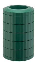 Capsulehouder Alessi Plissé Porte Green