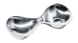 Schaal Alessi Babyboop 2 Vakken