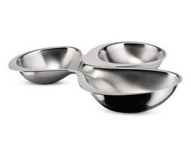 Schaal Alessi Babyboop 3 Vakken