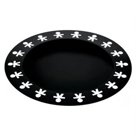 Dienblad Alessi Girotondo Round Black
