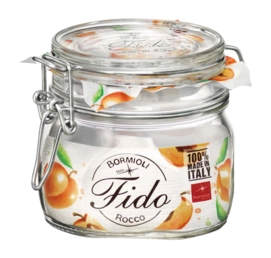 Weckpot Bormioli Rocco Fido Klempot Vierkant 500 ml