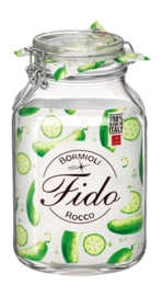 Weckpot Bormioli Rocco Fido Klempot Vierkant 3L