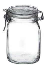 Einmachglas Bormioli Rocco Fido Bokaal Francia 75 cl (Set von 6)