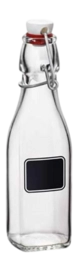 Bouteille Bormioli Rocco Swing avec étiquette Lavagne 25 cl