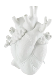 Vaas Seletti Love In Bloom Porcelain Heart Vase