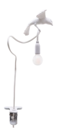 Bureaulamp Seletti Sparrow-Cruising Usb Resin Lamp With Clamp