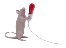 Tafellamp Seletti Mouse Lamp Step Love USB