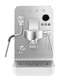 Espressomachine Smeg EMC02WHMEU Mat wit