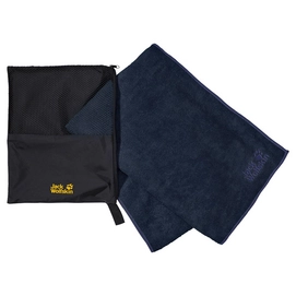 Reishandoek Jack Wolfskin Wolftowel Terry XL Night Blue