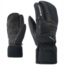 Handschuhe Ziener Glyxom AS Lobster Glove Ski Alpine Black