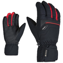 Handschuhe Ziener Glyn GTX Gore Plus Warm Glove Ski Alpine Black Red-11.5