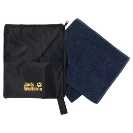Reishandoek Jack Wolfskin Wolftowel Terry M Night Blue